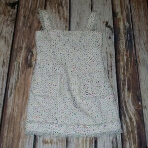English Factory Multicolor Tweed Women's Dress Size Medium